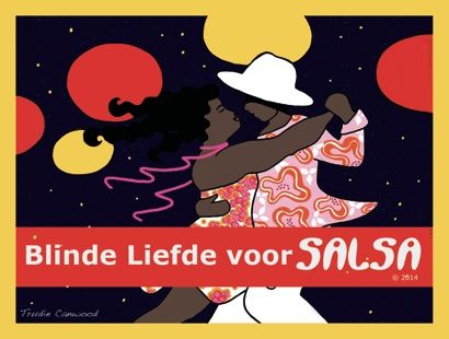 logo blinde liefde voor salsa